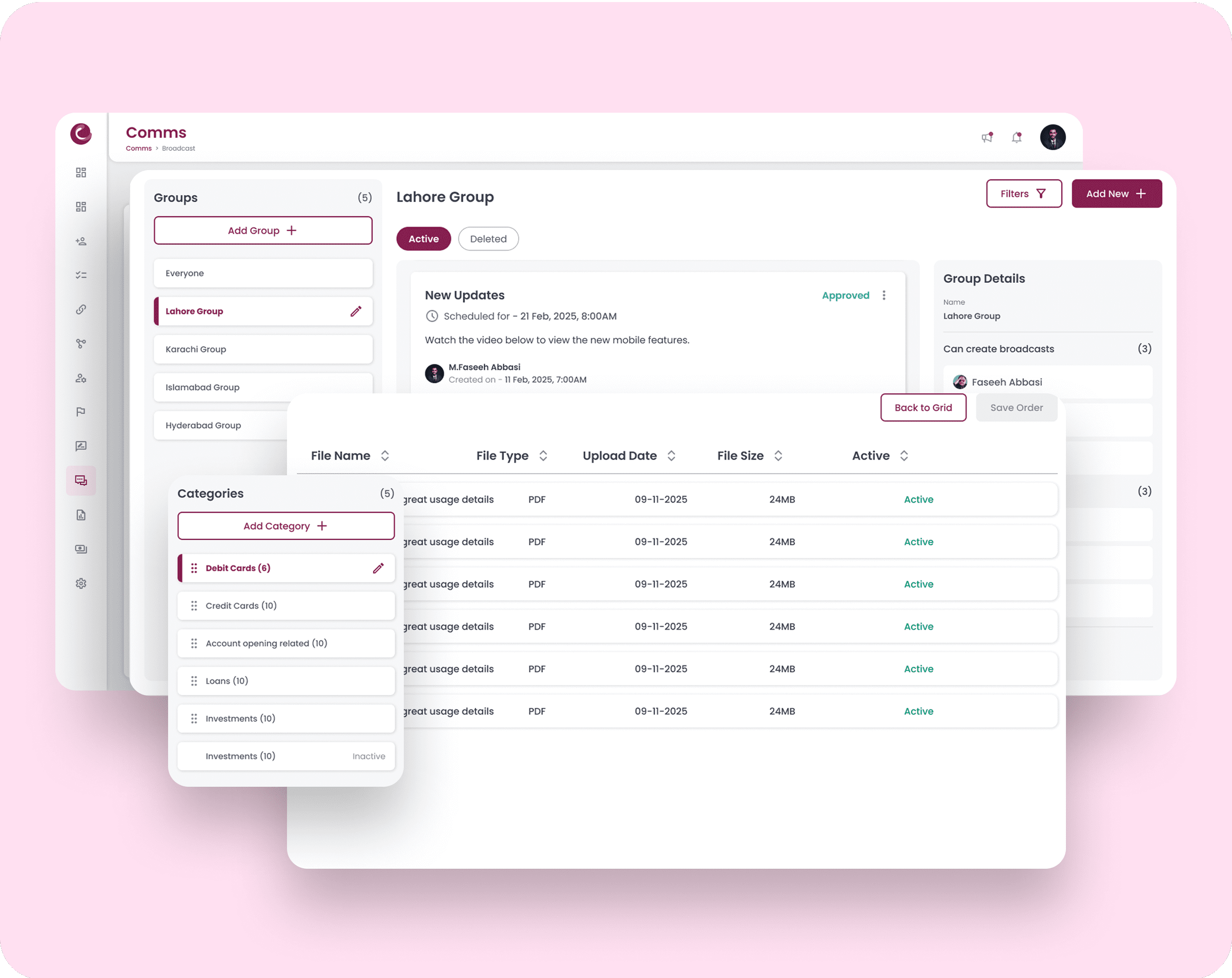 CRM Module