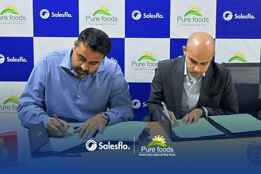 Pure Foods Joins Hands with Salesflo to Elevate Sales and Distribution Excellence