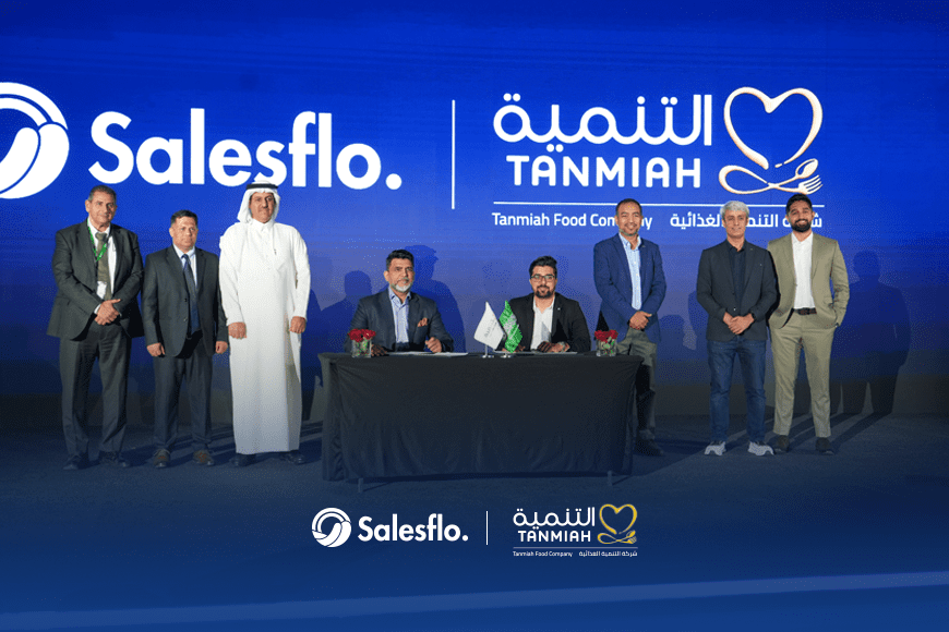 Tanmiah Food Company Takes A Step Towards Salesforce Automation with Salesflo at The Saudi Food Show 2025