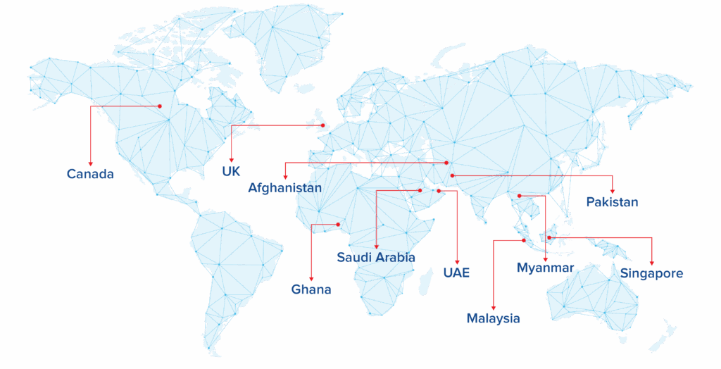 Map Our Presence