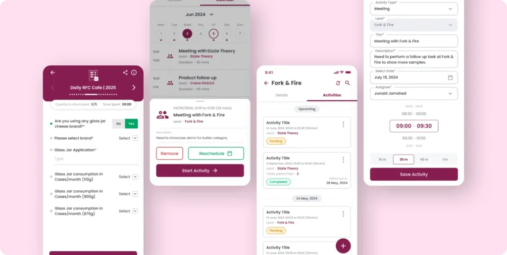 Plan assign and track field activities all from your mobile